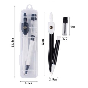 Gran oferta de brújulas para estudiantes, Juego de 2 piezas, venta al por mayor, juegos de brújulas geométricas, papelería a granel para clase de matemáticas - Product Image 5