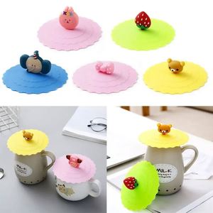New Arrival <b>Reusable</b> Anti Stretch Protection Silicone <b>Cup</b> Cover Lid for Club Party Drink - Product Image 2