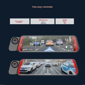 4K IPS Video Recorder Dash Cam <span class=keywords><strong>3</strong></span>-máy ảnh vòng lặp ghi âm gương chiếu hậu ADAS tầm nhìn ban đêm xe hộp đen với streaming phương tiện truyền thông - Product Image 4