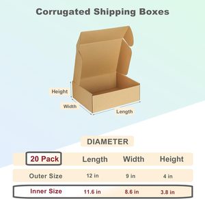 Wholesale Eco Mailer Corrugated Paper Custom Logo Printed Gift Shipping <strong>Mailing</strong> Packaging <strong>Box</strong> for Skincare - Product Image 6