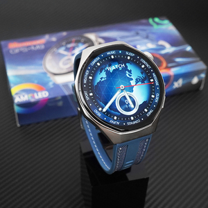 M9 Pro akıllı saat GPS kamera ChatGPT el feneri pusula ile 600mAh pil sağlık izleme 1.75 inç AMOLED ekran Smartwatch - Product Image 2