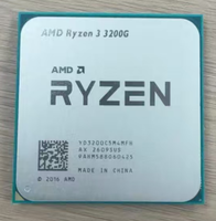 Untuk Prosesor Desktop AMD Ryzen 3 3200G Bekas, Quad Core 4 Thread Dengan Grafis Terintegrasi Vega8, Soket AM4, Sudah Terbongkar