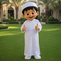 Costume de mascotte de sheikh arabe de dessin animé pour adulte Leehom, sur mesure en mousse EVA, unisexe, pour célébrations culturelles, jours fériés nationaux et défilés