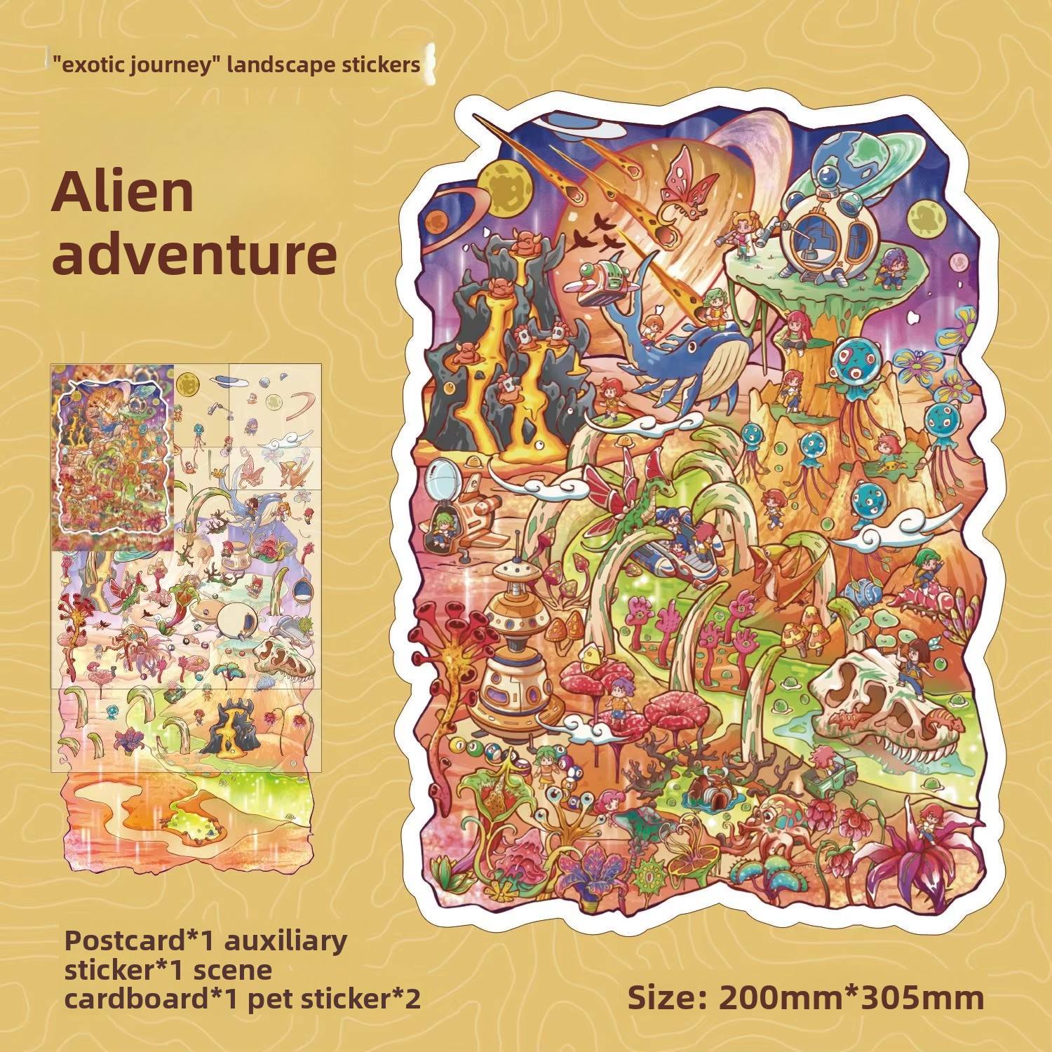 B Alien Planet Exploration