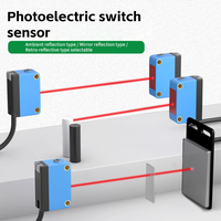 MOTEE Détecteur photoélectrique pour petit objet Commutateur optique carré pour une identification précise de la qualité Miroir à réflexion diffuse