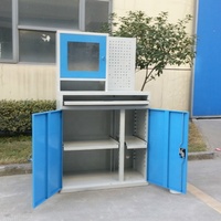 Atelier robuste industriel, vertical, pour ordinateur, armoire réseau, anti-poussière, boîtier principal, armoire de contrôle métallique