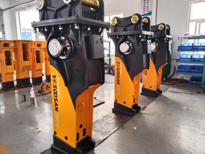 SQ70 Excavator Hydraulic Breaker with Gearbox Engine 135mm <b>Tool</b> Diameter for 16-21 Ton Excavators Construction Equipment Rock - Product Image 6