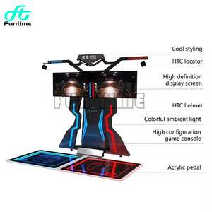 FunTime Vr Ar Equipment Máquina de juego de arcade <span class=keywords><strong>Arena</strong></span> de realidad virtual 9D VR Simulador de tiro Juego de pistola - Product Image 6