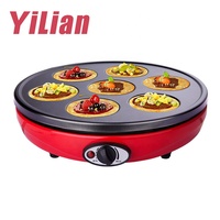 1000W Chinois Mini Électrique Automatique De Contrôle De Température Crêpière pour Roti, Tortilla, Oeufs, BARBECUE