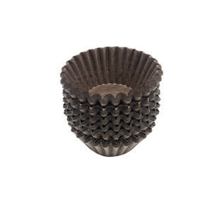 Thực Phẩm Lớp Mỡ <span class=keywords><strong>Muffin</strong></span> Wrapper <span class=keywords><strong>Baking</strong></span> Cup Brown Mini Cupcake Lót Giấy Cupcake Trường Hợp Cho Sôcôla - Product Image 2