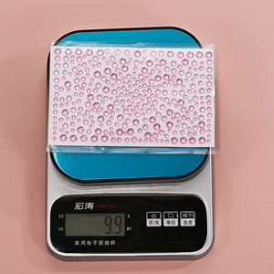 Delineador de ojos holográfico Rosa 3D cara gema cara Pegatina autoadhesiva ojo Rhinestone cristal diamante tatuaje pegatina decoración Facial - Product Image 6