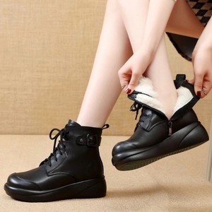 Botas Cortas de Invierno para Mujer, Estilo Casual, Suela Gruesa, Cálidas, Vintage, para Figuras Pequeñas - Product Image 6