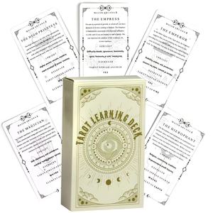 Baraja de <span class=keywords><strong>Tarot</strong></span> para principiantes, 78 cartas con guía sencilla y significados - Product Image 5