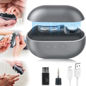 New 3-in-1 Electric Kids Nail Clipper with Night <b>Light</b> <b>USB</b> <b>Rechargeable</b> Smart Baby Nail Shiner Cutter - Product Image 1