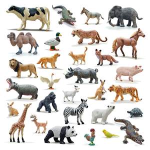 Jouets de simulation réalistes d'animaux miniatures, modèle éducatif du cycle de vie du papillon, du coq, de la fourmi, de la grenouille, de la tortue de mer, du moustique - Product Image 1