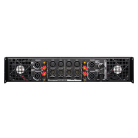 AUWAY MAX4800 1200W 4 Kanal 2U Güç Amplifikatörü Sınıf H Devresi XLR Giriş ve Speakon Çıkış 4 Ohm Metal DJ/Karaoke Sahne İçin