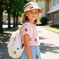 Patchs brodés personnalisés à thème de collations de dessins animés, adaptés pour vestes, manches courtes, sacs à dos, vêtements, décoration DIY
