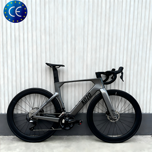 Прямая Продажа с завода, SHI MANO 105 Di2, гидравлический дисковый тормоз, легкий гоночный велосипед из углеродного волокна, дорожный велосипед - Product Image 1