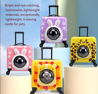Valise de transport pour animaux de compagnie en tissu respirant grande capacité pour les voyages en compagnie de votre chat