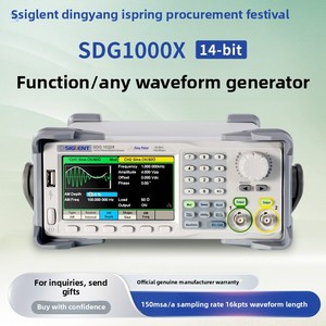 Sdg1062x 60 MHz Máy phát tín hiệu kỹ thuật số được trang bị với LCD hiển thị tín hiệu máy phát điện tần số - Product Image 3