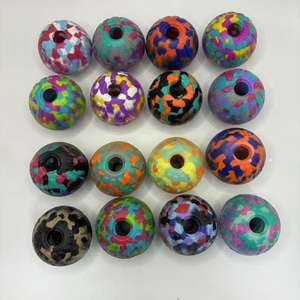 Giocattolo per Cani Personalizzabile con Logo, Resistente ai Morsi, Palla Cava da 7cm in EVA Non Tossica, Galleggiante, Interattivo con Corda, Stile Durevole - Product Image 1