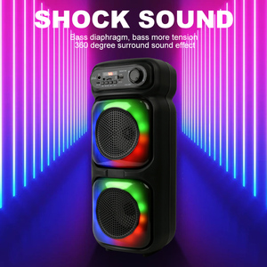 Altavoz TWS para Fiestas en Casa SING-E ZQS3724MX, Columna Inalámbrica Activa de Alta Potencia con BT 5.0, <span class=keywords><strong>Mini</strong></span> Bajo RGB, Micrófono, Fabricado en China - Product Image 3