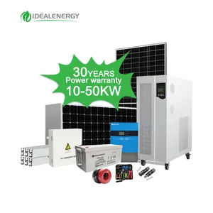 Eenfase Huis 48V 10kw 12kw 10 50 Kw 13kw 15kw 40kw 12kva 16kva Off Grid Hybride Zonne-energie opslag Batterij Power Systeem