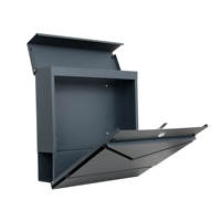 Premium Producten Huis Mailbox Postbus Originele Oem Aangepaste Stalen Brievenbussen Poedercoat