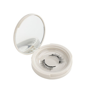 Magnetic False Eyelash Set Faux Mink Natural Thick Reusable <b>Glue</b> Free 3D Lash Strips Wholesale Eye Makeup for Women - Product Image 4