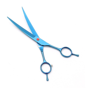 Ciseaux de coiffure professionnels en acier inoxydable, lame tranchante, manche moyen, pour droitiers, ciseaux de coupe de cheveux pour salon - Product Image 4