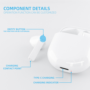 Hot-sale Pro <span class=keywords><strong>2</strong></span> vero auricolari Wireless in pod I12 I7 cuffie Wireless Air <span class=keywords><strong>2</strong></span> pod TWS auricolare Wireless - Product Image 5