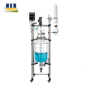 Réacteur en verre revêtu HEB-30L pour la chimie organique et inorganique et l'équipement de laboratoire de précision - Product Image 3