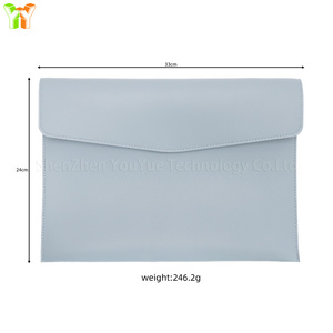 Cartella Portadocumenti <span class=keywords><strong>A4</strong></span> in Pelle PU Impermeabile, Grande Capacità, Stile Borsa, Custodia per Quaderni alla Moda - Product Image 6