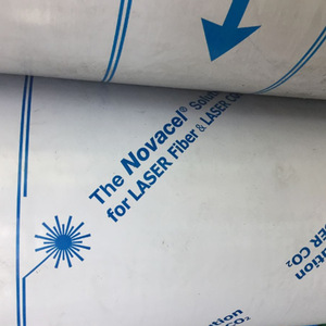 PE Laser-Cutting Protective Film High-Viscosity Edge-Free Black White Gray