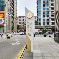 Panneau sur poteau avec écran LED numérique | Enseigne lumineuse publicitaire pour affichage des prix et promotions extérieures
