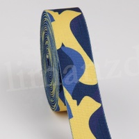 Nouvelle Arrivée Ruban Jacquard Écologique en Nylon/Polyester en Rouleaux, Ruban Liman, Largeur 10mm-100mm, Épaisseur 0.9-2.2mm, OEM Disponible