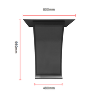 P1.25 Smart LED Lectern Display Fine Pitch Digital Podium untuk Ibadah Gereja, Konferensi, dan Pidato Publik