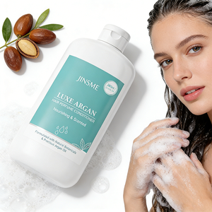 Après-shampoing à l'huile d'argan en marque propre 380 ml Lisse Nourrissant et hydratant Convient aux cheveux secs et normaux OEM ODM - Product Image 3