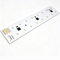 Carte de circuit imprimé LED SMD5050 personnalisée, base en aluminium, 30W, circuit imprimé linéaire, DC48V, 2700K-6500K, pour éclairage linéaire de plafond haut