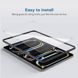ฟิล์มกระจกนิรภัย OEM แบบกำหนดเอง ความแข็ง 9H สำหรับ iPad Pro 12.9 นิ้ว ฟิล์มกระจกกันแตกสำหรับ iPad 11 นิ้ว ป้องกันรอยขีดข่วน - Product Image 4
