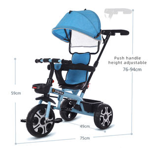 Precioso volumen cartón niña pedal de plástico usado niños cochecito <span class=keywords><strong>triciclo</strong></span> bebé <span class=keywords><strong>triciclo</strong></span> con asiento - Product Image 5