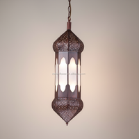 Lampe suspendue en fonte pour la décoration de mosquée, style musulman