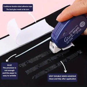 6m*6mm Double Sided Adhesive Dots Glue Tape <b>Scrapbooking</b> Collage Photo Album School Stationery Supplies Roller Tape - Product Image 6