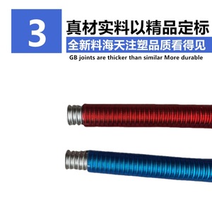 Tubo Corrugado de Acero Inoxidable 304 de 30 cm, Tubo de Entrada para Calentador de Agua, Resistente a Altas Temperaturas - Product Image 5