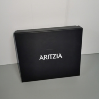 Scatola Regalo Quadrata in Carta Kraft di Alta Qualità (Accetta Personalizzazioni), Set da 3, Laminazione Lucida, Materiali Riciclati