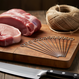 Agujas para Roulade Westmark, 10 piezas, brochetas de acero inoxidable para deshuesar y atar carne - Product Image 3