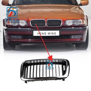 Pour BMW <span class=keywords><strong>E38</strong></span> Cache-grille Gauche Droit ABS Chrome Pare-chocs Avant Série 7 Durable 100% Compatible 51138125811 - Product Image 3