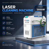 Machine de nettoyage au laser à fibre à onde continue CW, portable, industrielle, pour éliminer la rouille, la peinture et l'huile, traitement des surfaces avant soudage