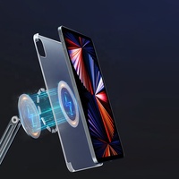 Support de tablette magnétique Boneruy, bras réglable, rotatif, flexible, en aluminium, pliable, support de téléphone de bureau pour le maintien sur le bureau
