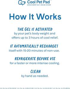 <span class=keywords><strong>Tapis</strong></span> <span class=keywords><strong>rafraîchissant</strong></span> pour animaux de compagnie vert, extra large, auto-refroidissant, activé par la pression, pour chiens/chats, 80 lb, gel non toxique, pas besoin d'eau, tout - Product Image 3